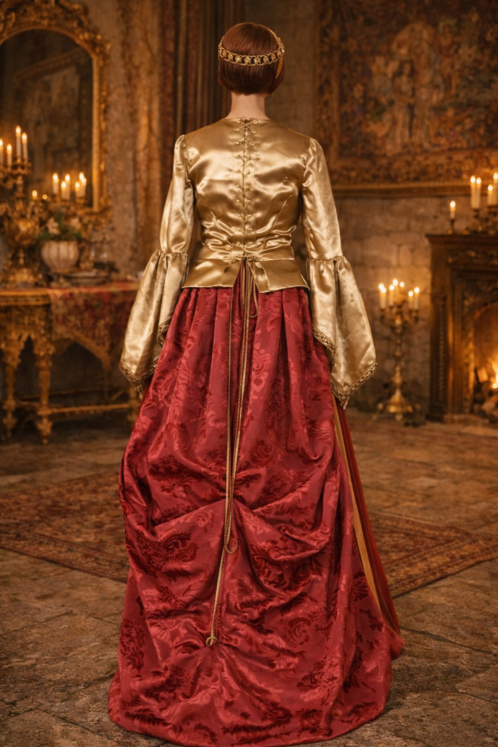 couture d'idées robe renaissance côté