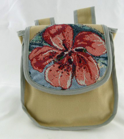 couture d'idées pochette fleur